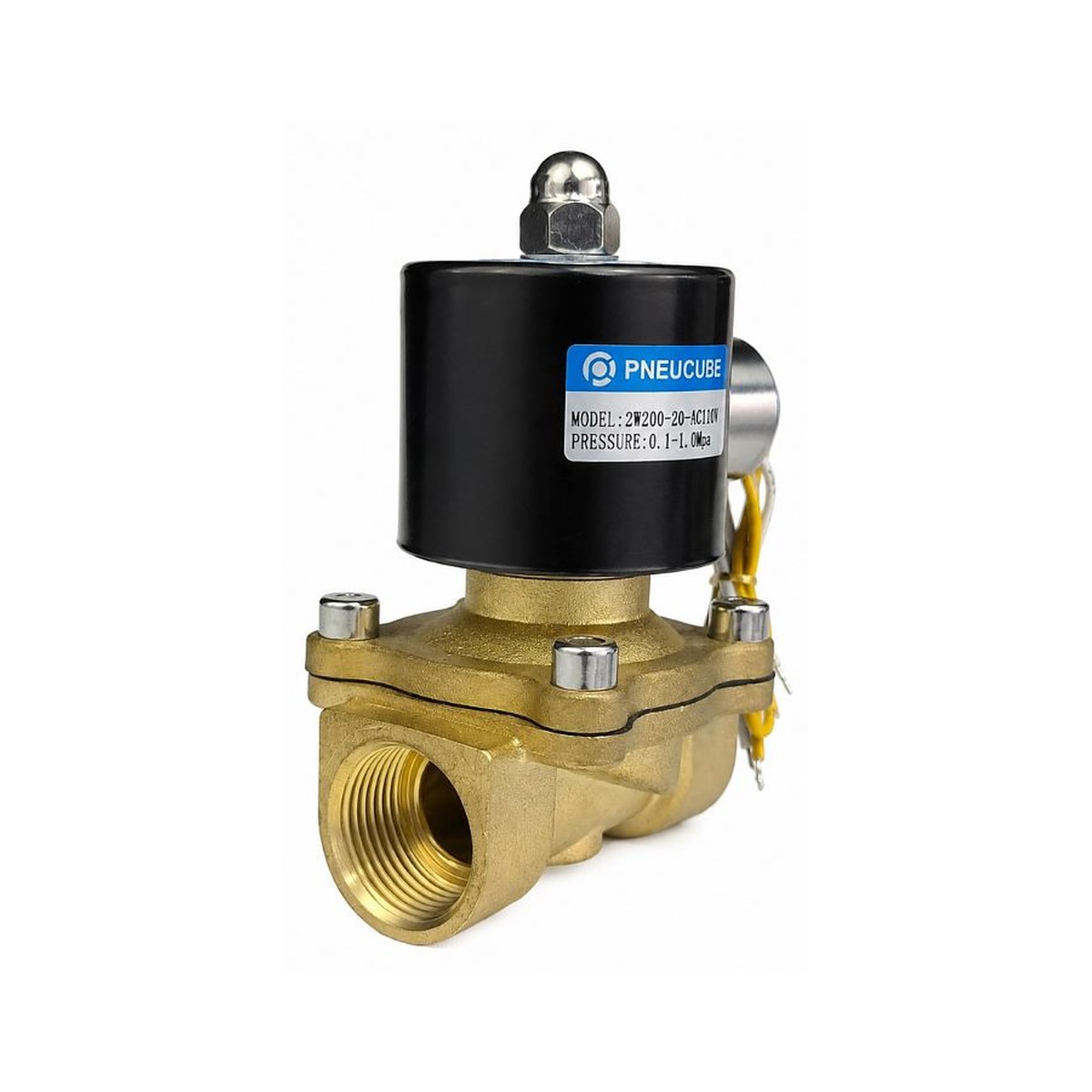 Válvula solenoide seleccionada con asesoría técnica