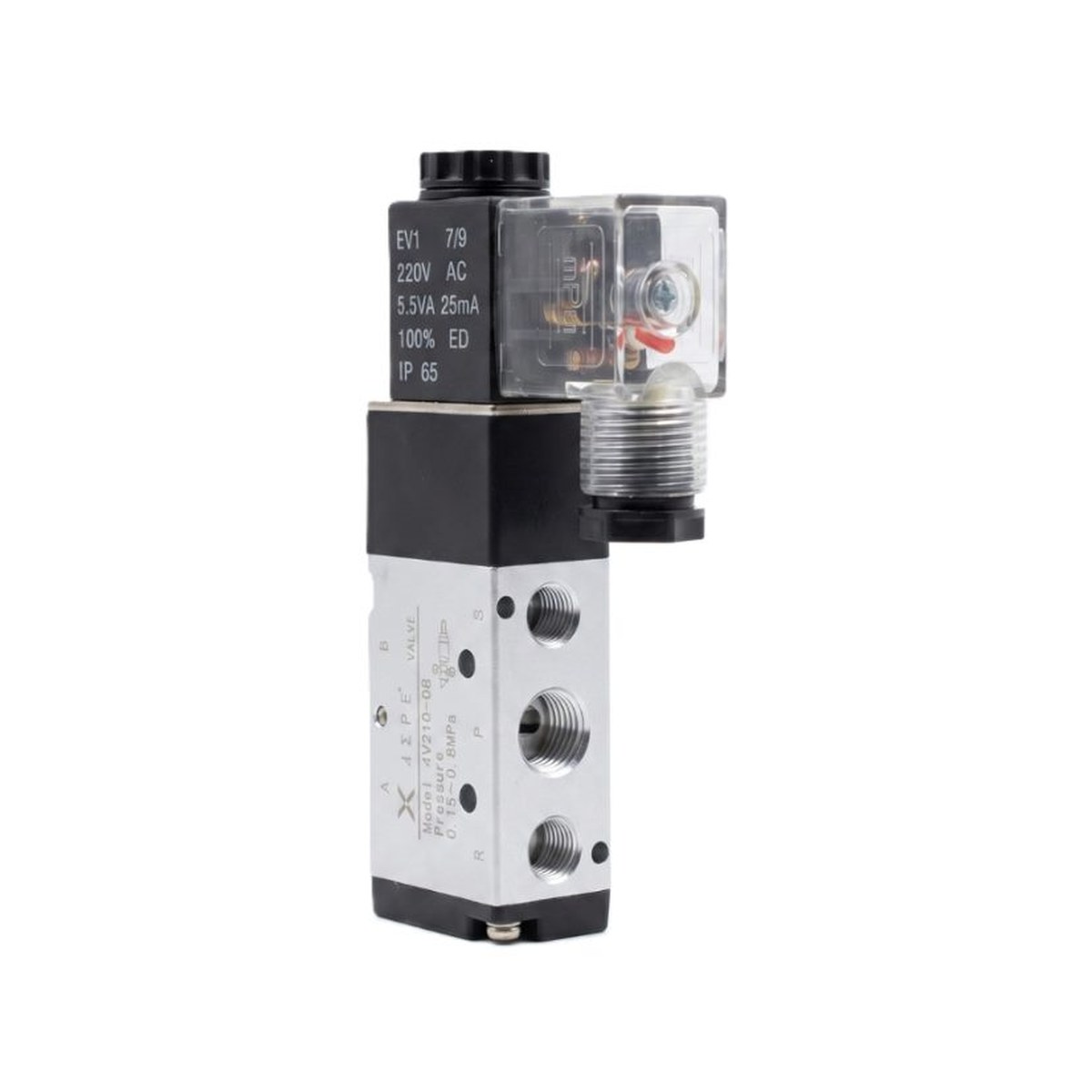 Electroválvula equivalente a referencias SMC, Festo y Airtac